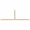 Ekena Millwork Portland Smooth Timber Gable Bracket, Douglas Fir, 96"W x 48"H x 1 1/2"D x 3 1/2"F, 12/12 Pitch GBW096X48X0204POR00SDF - alternate 4